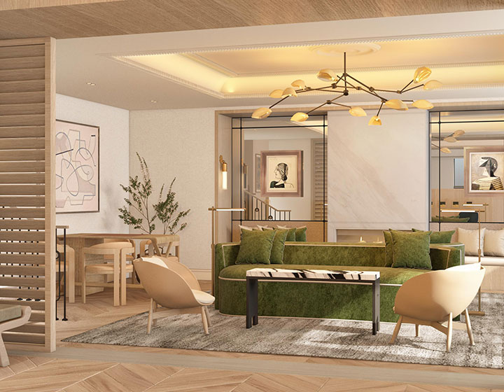 Kimpton Ashbel Living Room Lobby