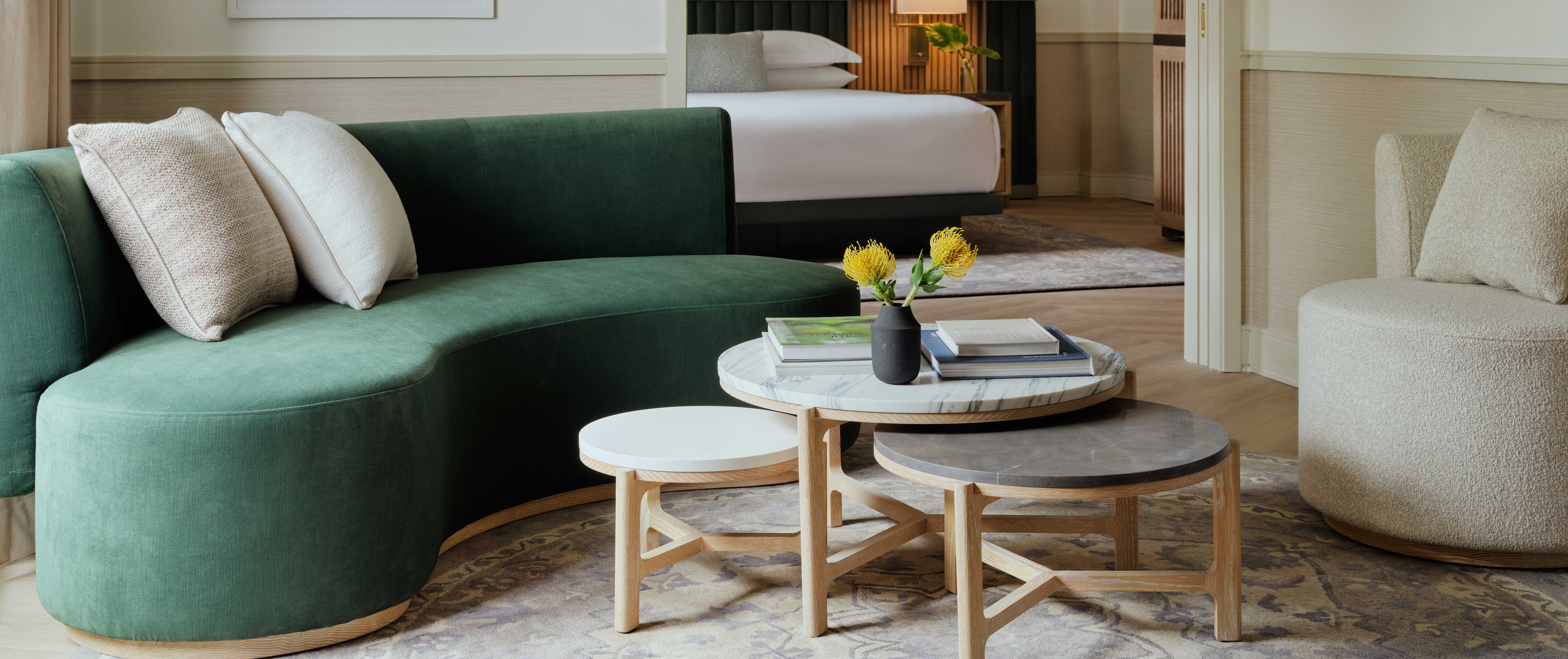 Kimpton Ashbel Suite sitting Area